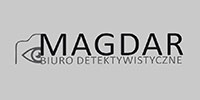 Logo biura detektywistycznego Magdar z Poznania