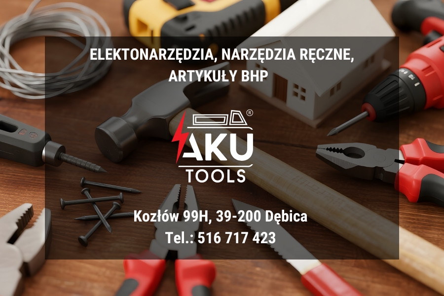 Firma AKU Tools zajmująca się dystrybucją narzędzi ręcznych